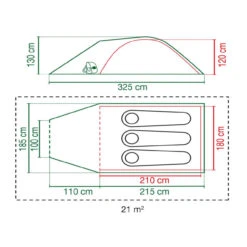 Coleman Darwin 3 Plus Kuppelzelt 10 Coleman Darwin 3 Plus Kuppelzelt -Naturerlebnis 5973051 1280x1280