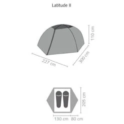 Salewa Latitude II Trekkingzelt -Naturerlebnis 5980041 1280x1280