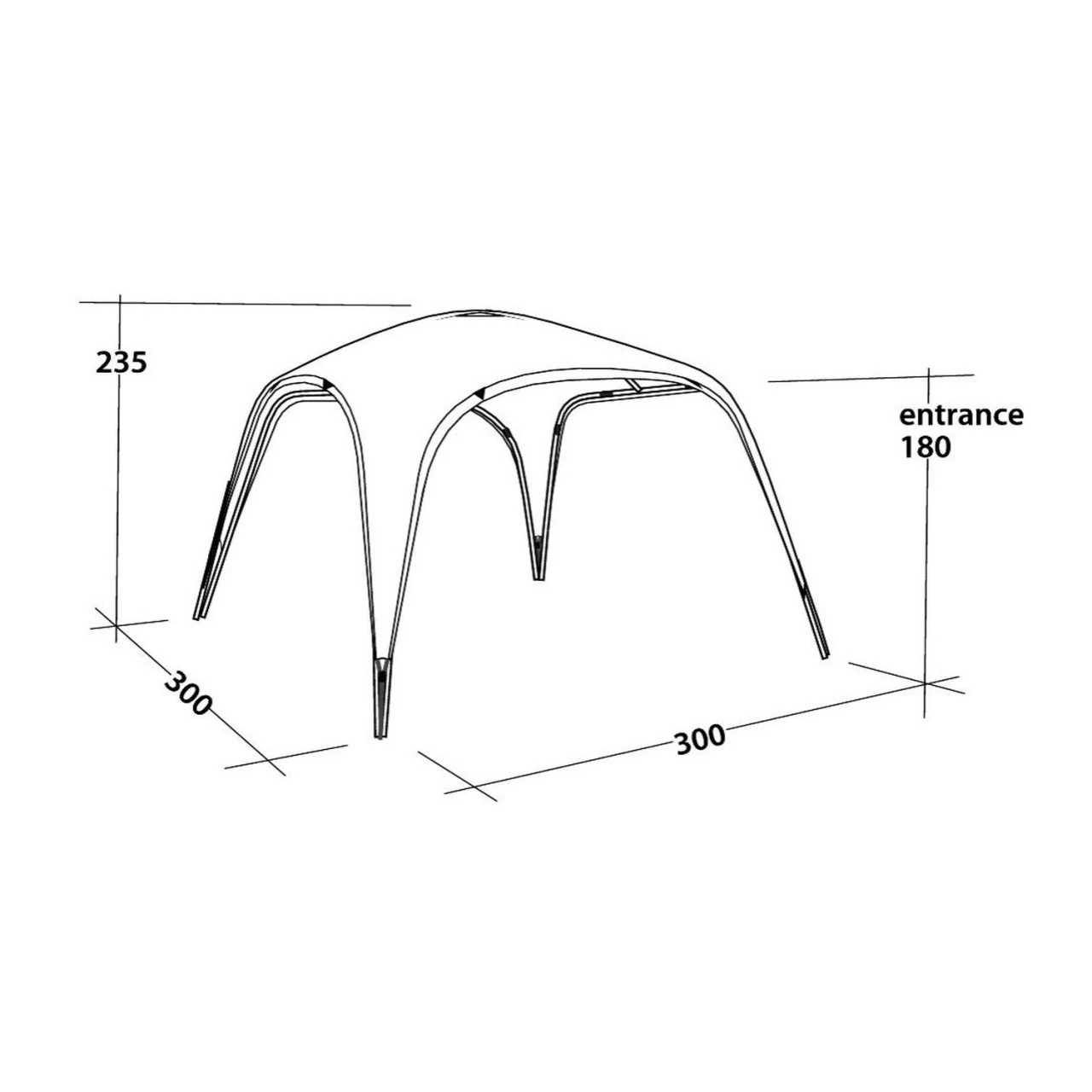 Outwell Event Lounge M Pavillon 4 Outwell Event Lounge M Pavillon – Bild 2