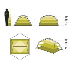 NEMO Equipment Aurora 3P Trekkingzelt Inklusive Unterlage 11 NEMO Equipment Aurora 3P Trekkingzelt Inklusive Unterlage -Naturerlebnis 6278614 1280x1280