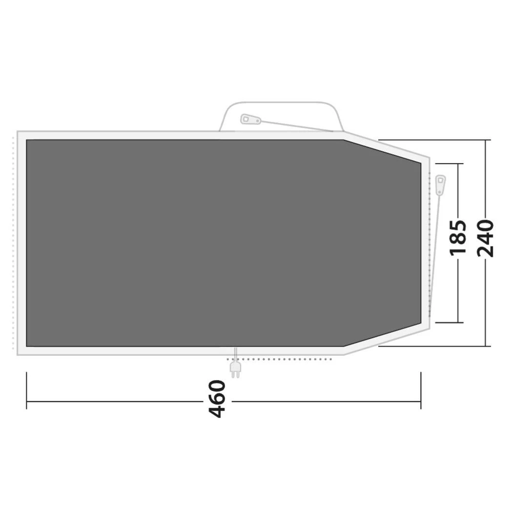 Outwell Footprint Springwood 4 Zeltunterlage 4 Outwell Footprint Springwood 4 Zeltunterlage – Bild 2