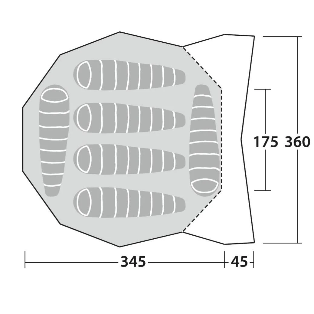 Robens Chinook Ursa S Tipi-Zelt 4 Robens Chinook Ursa S Tipi-Zelt – Bild 2