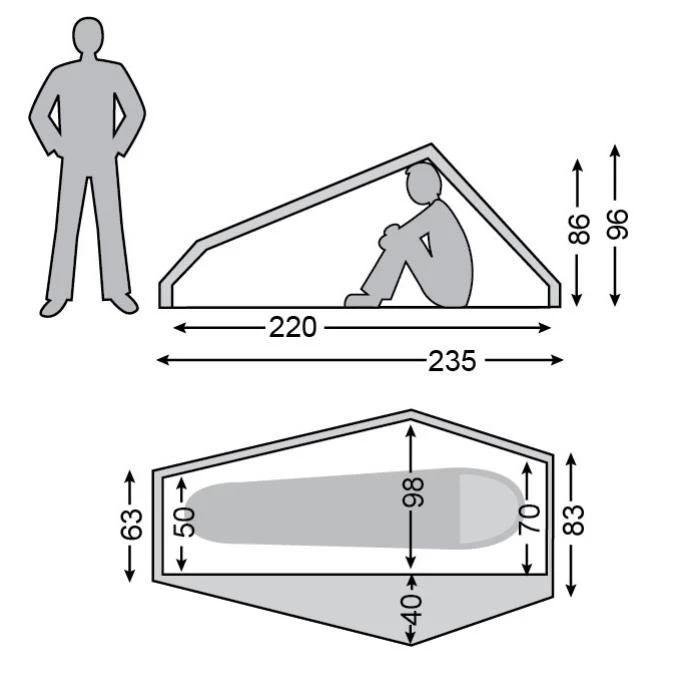 Nordisk Telemark 1 LW Trekkingzelt 4 Nordisk Telemark 1 LW Trekkingzelt – Bild 2