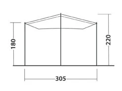 Outwell Fieldcrest Canopy Busvordach -Naturerlebnis 7366642 1280x1280
