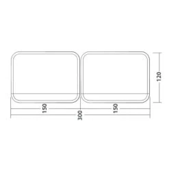 Outwell Windscreen Air Scalable 150 Windschutz -Naturerlebnis 7432390 1280x1280