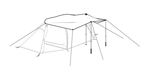 Robens Wing Tarp Sonnensegel 5 Robens Wing Tarp Sonnensegel – Bild 3