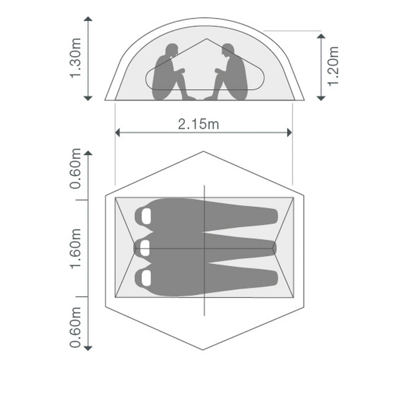 Exped Lyra III Trekkingzelt 4 Exped Lyra III Trekkingzelt – Bild 2