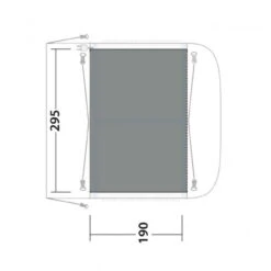 Outwell Flat Woven Carpet Parkville 200 Vorzeltteppich -Naturerlebnis 7752203 1280x1280