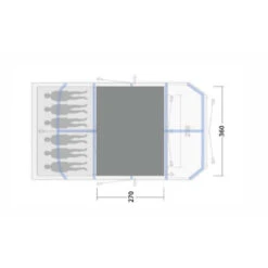 Outwell Flat Woven Carpet Forestville 6SA Zeltteppich -Naturerlebnis 7752519 1280x1280