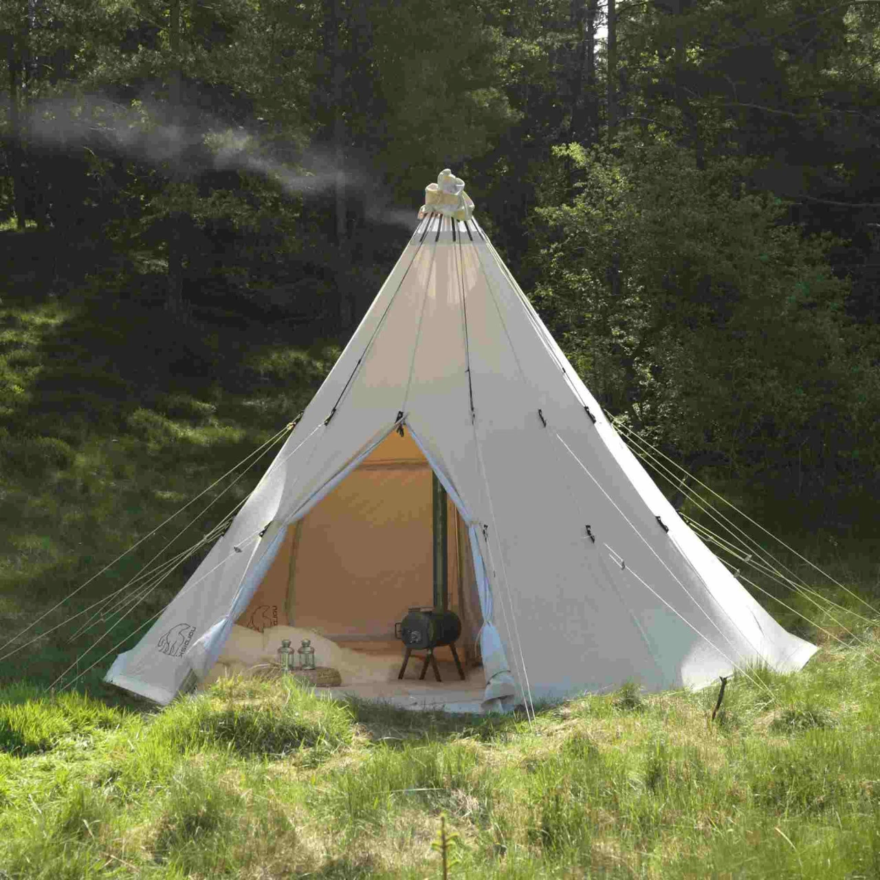 Nordisk Alfheim 19.6 Basic Tipi-Zelt 6 Nordisk Alfheim 19.6 Basic Tipi-Zelt – Bild 4