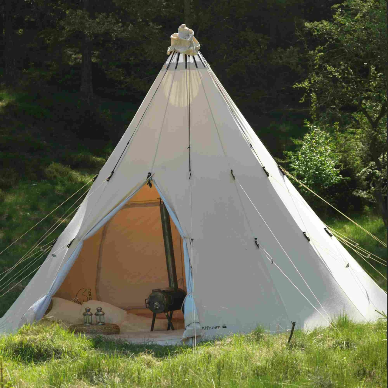 Nordisk Alfheim 19.6 Basic Tipi-Zelt 9 Nordisk Alfheim 19.6 Basic Tipi-Zelt – Bild 7