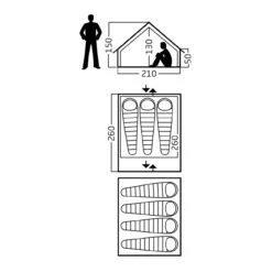 Nordisk Ydun 5.5 Basic Cotton Familienzelt -Naturerlebnis 8020498 1280x1280