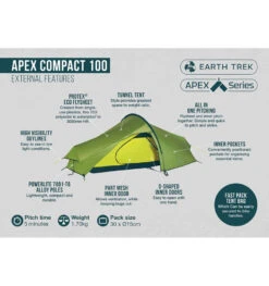 Vango Apex Compact 100 Trekkingzelt 17 Vango Apex Compact 100 Trekkingzelt -Naturerlebnis 8057219 1280x1280